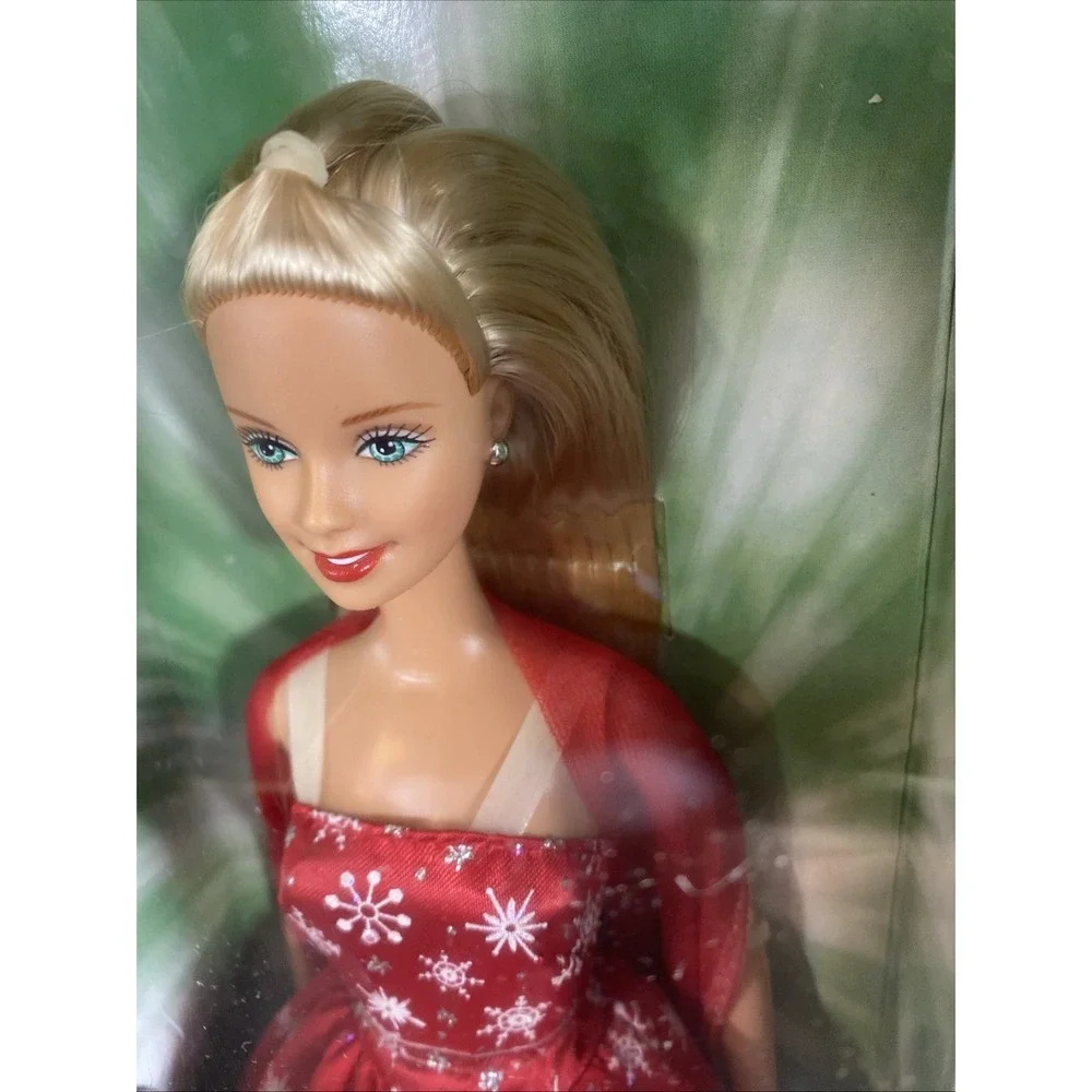 Barbie Doll Season's Sparkle Make your Own Ring Christmas 2001 Vtg Snowflake New